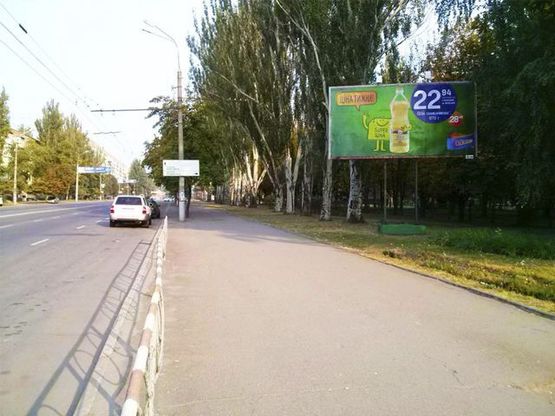 Фото рекламной плоскости по адресу Гагарина пр. - пед. университет, на автовокзал