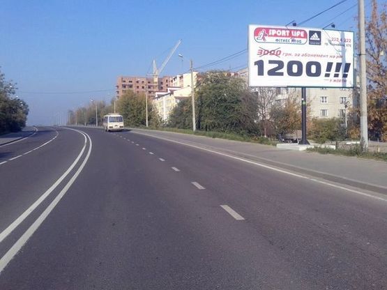 Фото рекламной плоскости по адресу Шевченко ул., 388 (Сильпо, 500м до Приват Банк)