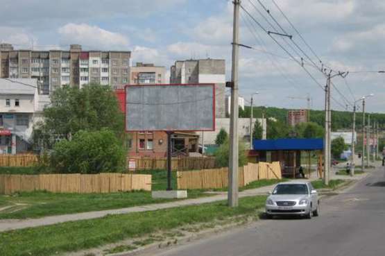 Фото рекламної площини за адресою Панаса Мирного вул. - Озерна вул.