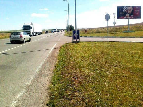 Фото рекламної площини за адресою Трасса Киев-Чоп  ( объездная Львова), ( с. Камянополь, АЗС "Укрнафта")