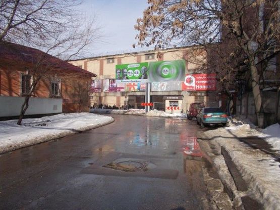 Фото рекламної площини за адресою Черноморского казачества ул. - Газовый пер. (левый)
