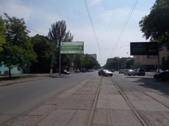 Фото рекламной плоскости по адресу Прохоровская ул. - Ватутина ул.