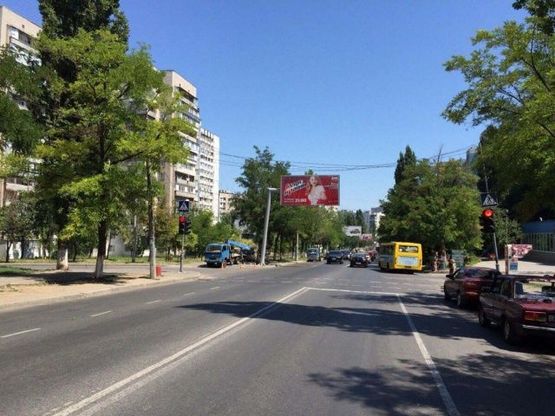 Фото рекламної площини за адресою Вильямса ул., 68 - 300 м. до Королева ул. (магазин "Сильпо")