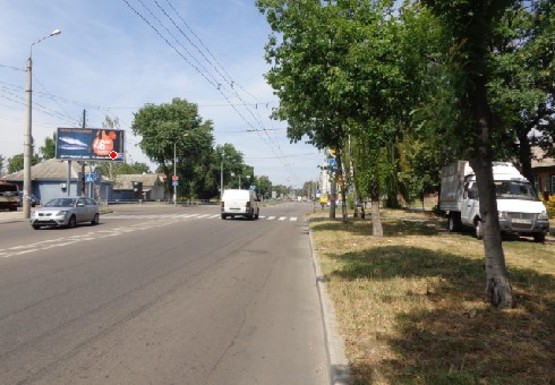 Фото рекламної площини за адресою 1 Мая ул. - Грибоедова ул., из центра