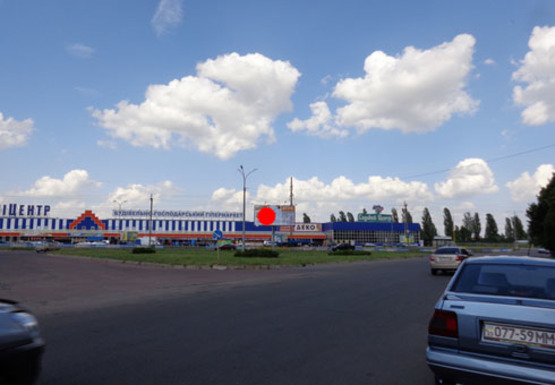 Фото рекламної площини за адресою Генерала Белова ул. - Кольцевая ул.