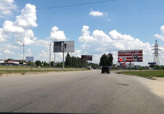 Фото рекламной плоскости по адресу Донецкое шоссе - Передовая ул.