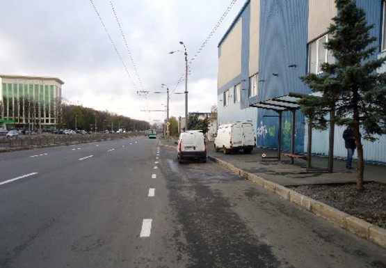 Фото рекламной плоскости по адресу Московский пр., 257 - ст.м.Дворец Спорта