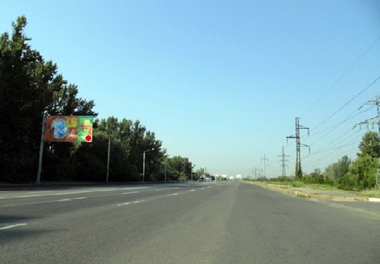 Фото рекламної площини за адресою Полтавский шлях - ул. Залютинская