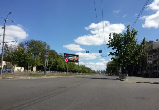 Фото рекламної площини за адресою Московский пр. – Соича ул.