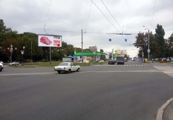 Фото рекламної площини за адресою Московский пр. - Морозова ул. (из центра)