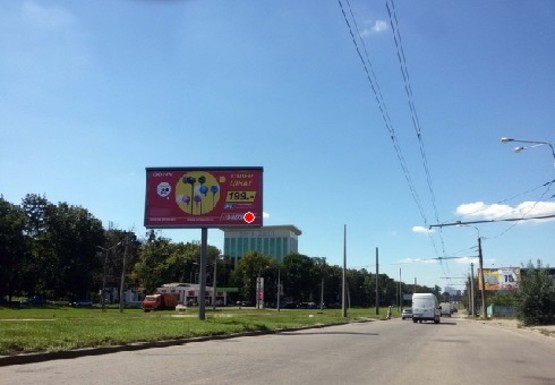 Фото рекламной плоскости по адресу Московский пр. - Профсоюзная ул.