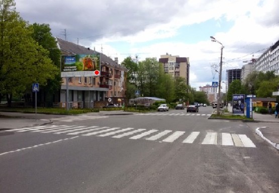 Фото рекламної площини за адресою Космическая ул.- Бакулина ул.