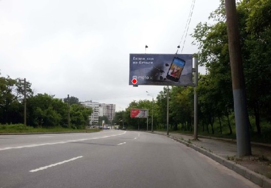 Фото рекламної площини за адресою Журавлевский спуск