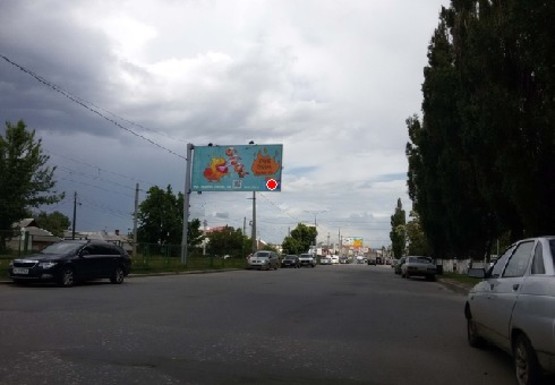 Фото рекламной плоскости по адресу Академика Павлова ул. - Весенний пер.
