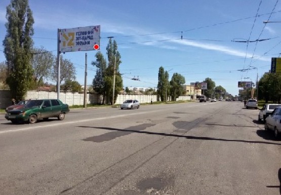 Фото рекламной плоскости по адресу Юбилейный пр. - Сахалинская ул.