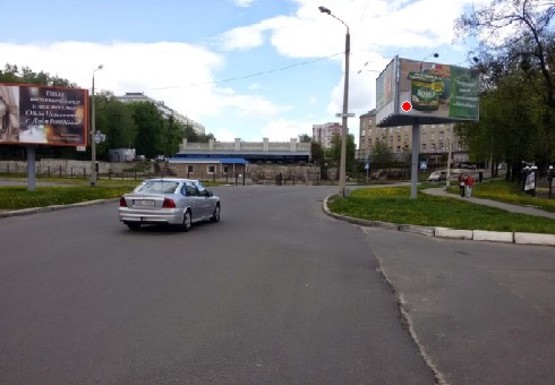 Фото рекламной плоскости по адресу Ромена Роллана ул. - Клочковская ул.