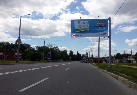 Фото рекламної площини за адресою Академика Павлова ул., 61