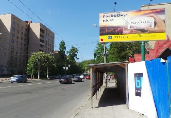 Фото рекламної площини за адресою Бойчука ул., 41 (бывш. Киквидзе ул.)