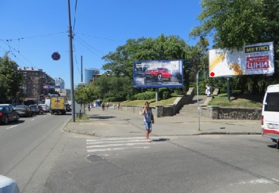 Фото рекламной плоскости по адресу Сечевых Стрельцов ул. (бывш. Артема ул.) - Глубочицкий проезд