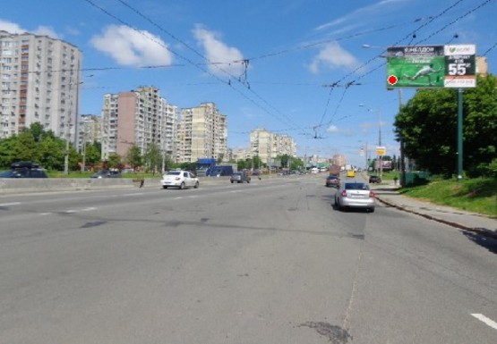 Фото рекламної площини за адресою Палладина Академика пр. - Пушиной Федоры ул.