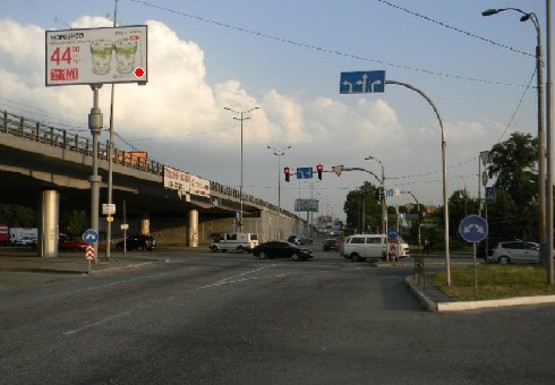 Фото рекламной плоскости по адресу Столичное шоссе - Науки пр.