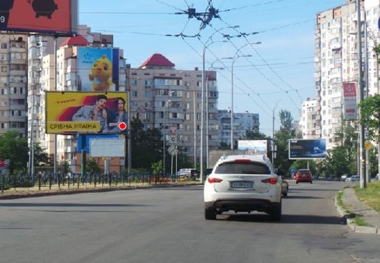 Фото рекламной плоскости по адресу Маршала Тимошенко ул. - Героев Сталинграда ул.