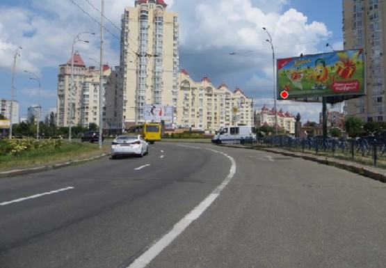 Фото рекламної площини за адресою Маршала Тимошенко ул. - Героев Сталинграда ул.