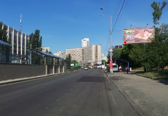 Фото рекламной плоскости по адресу Борщаговская ул., 126