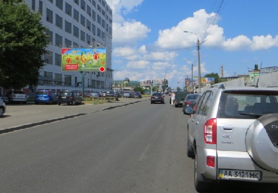 Фото рекламной плоскости по адресу Межигорская ул. (м. Т. Шевченко)