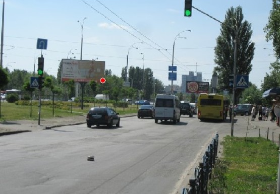 Фото рекламної площини за адресою Героев Днепра ул., 6