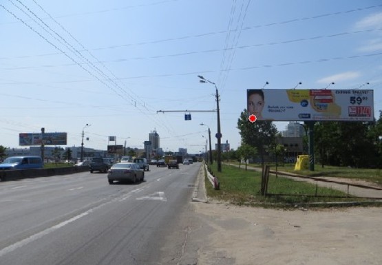 Фото рекламной плоскости по адресу Бандеры пр. (бывш. Московский пр.) (эл. опора 203)
