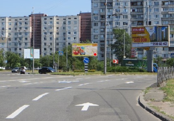 Фото рекламной плоскости по адресу Героев Днепра ул., 9