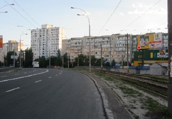 Фото рекламной плоскости по адресу Героев Днепра ул., 31а