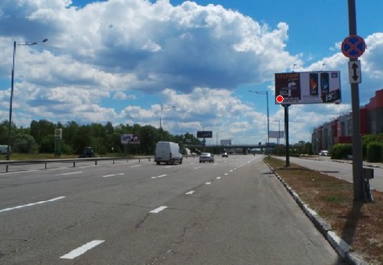 Фото рекламної площини за адресою Столичное шоссе - Фестивальная ул.
