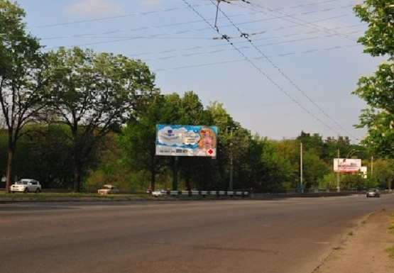 Фото рекламной плоскости по адресу Победы пр., парк Нивки