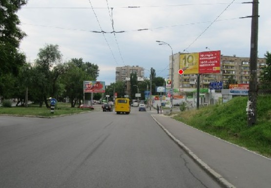 Фото рекламной плоскости по адресу Правды пр. - Вышгородская ул.