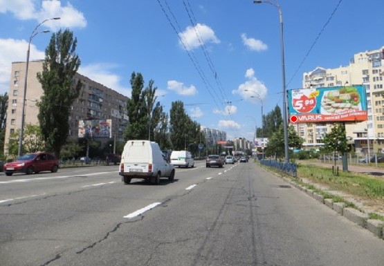 Фото рекламної площини за адресою Героев Сталинграда пр., 12-г