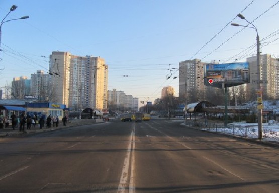 Фото рекламної площини за адресою Правды пр.  - Свободы пр.