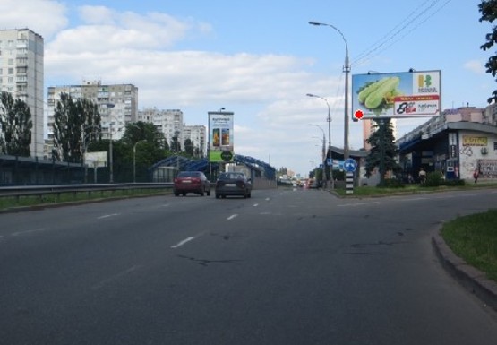 Фото рекламной плоскости по адресу 50-летия Октября  (Курбаса Л.) пр. - Кольцова б-р