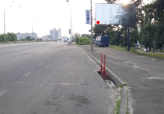 Фото рекламної площини за адресою Полярная ул., 20