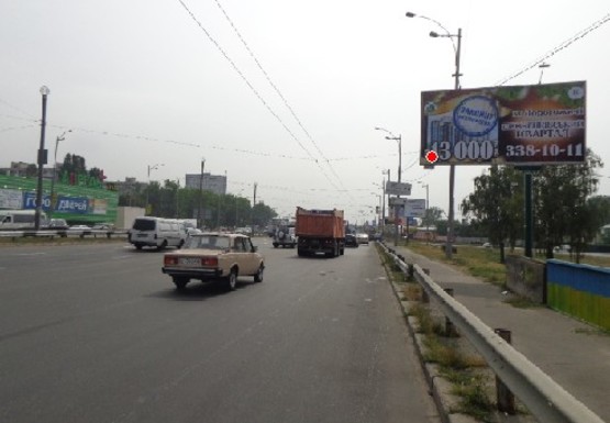 Фото рекламной плоскости по адресу Кольцевая Дорога - 50 лет Октября пр. (Курбаса Л. пр.)
