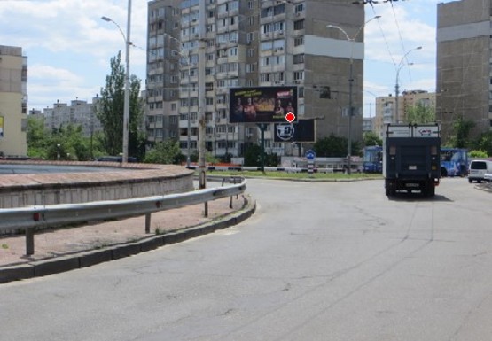 Фото рекламной плоскости по адресу Оболонский пр. - Героев Днепра ул. (2)