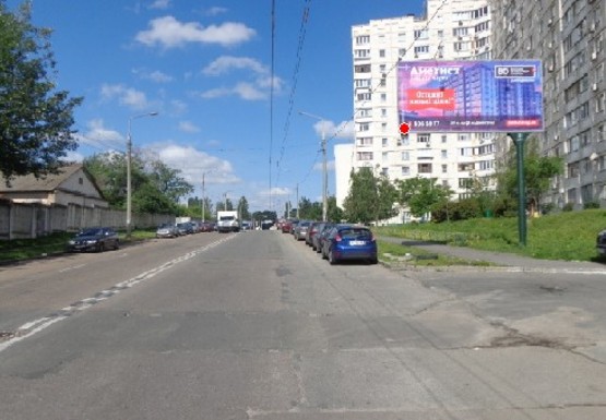 Фото рекламной плоскости по адресу Эрнста ул., 2