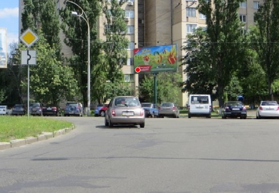 Фото рекламной плоскости по адресу Архипенка ул., 2\12 (бывш. Мате Залки ул.)