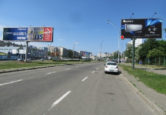 Фото рекламной плоскости по адресу Оболонский пр., 2