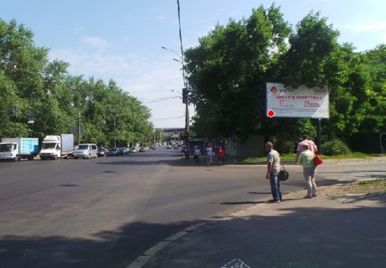 Фото рекламной плоскости по адресу Васильковская ул. - Ломоносова ул.