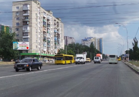 Фото рекламної площини за адресою Харьковское шоссе, 9