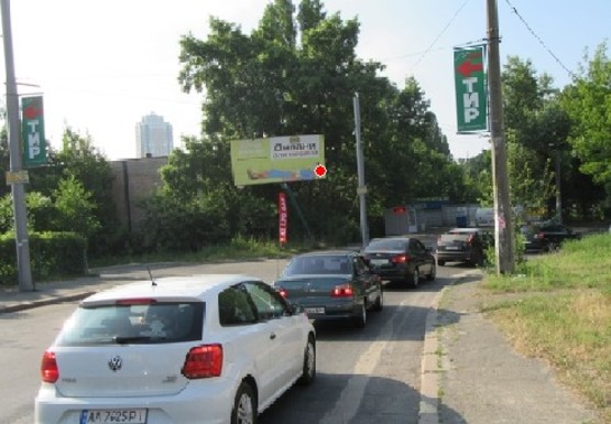 Фото рекламной плоскости по адресу Вадима Гетьмана пер. - Верхнеключевая ул.