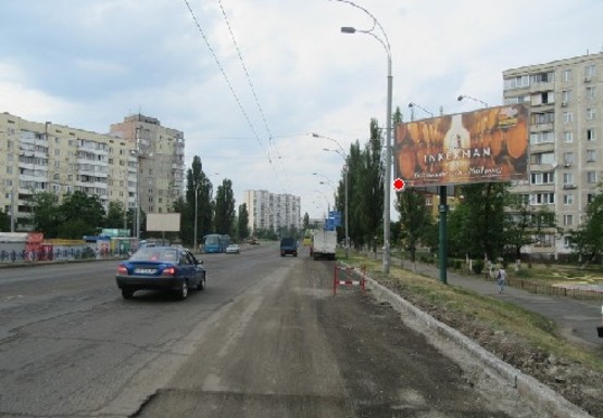 Фото рекламної площини за адресою Иорданская ул., 22 (бывшая Лайоша Гавро ул.)