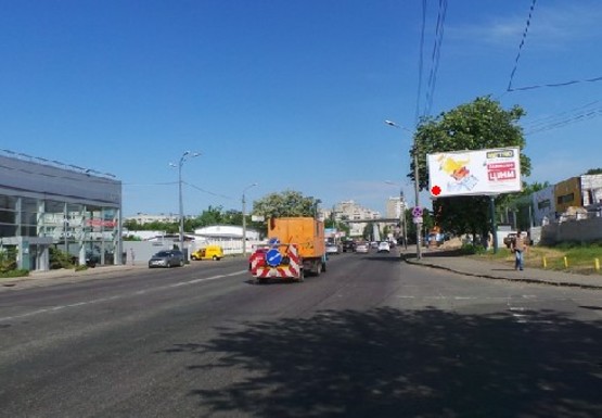Фото рекламной плоскости по адресу Скляренко ул. - Балтийский пер.